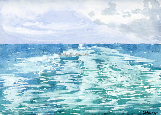 The Sound from the Wake Was Deafening